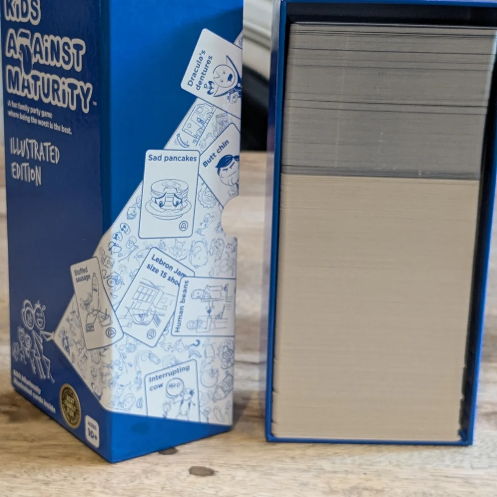 Kids Against Maturity Illustrated Edition Game - Blue - Picture 7 of 11